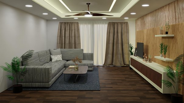 Interieur, Kamer, Verlichting, Thuis