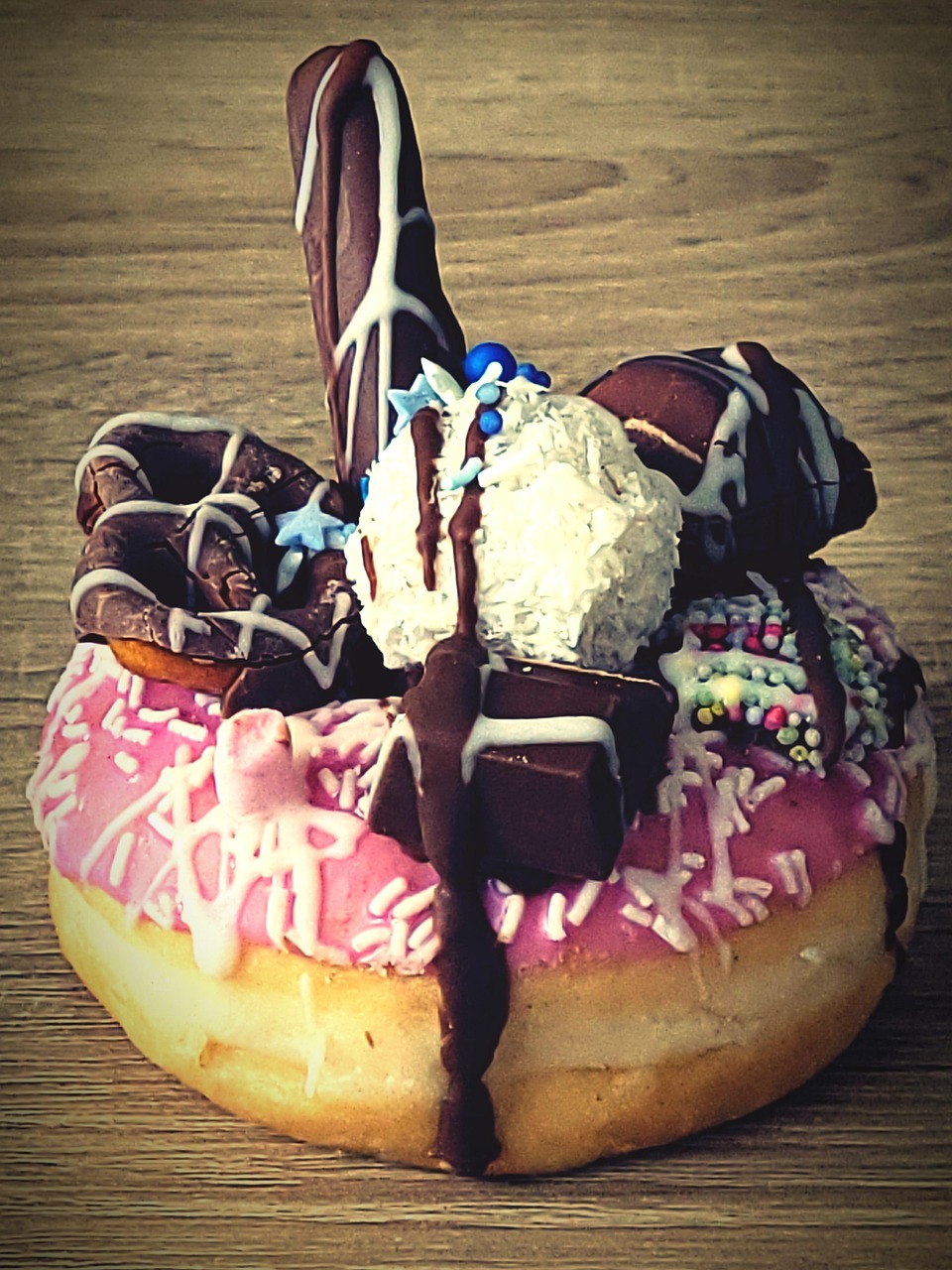 Essen, Lebensmittel, Süssi, Süss, Donut