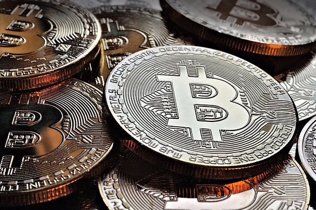 Bitcoin, Kryptowährung, Münzen, Krypto
