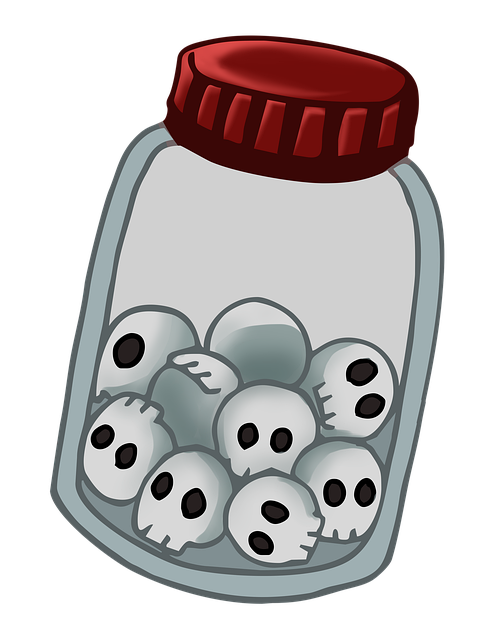 Free Skull Pills Skull Candy illustration and picture