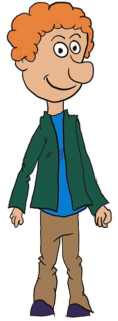 Free cartoon character funny illustration