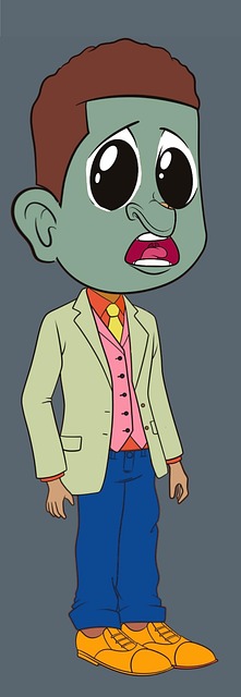 Free cartoon character funny illustration