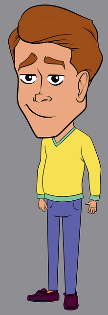 Free cartoon character funny illustration