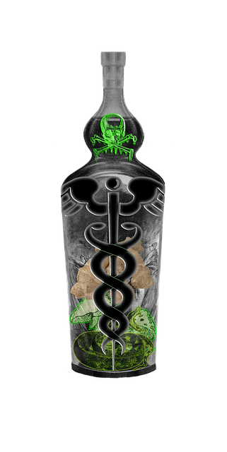 Free bottle potion magic illustration