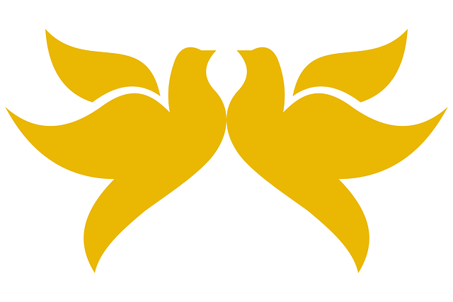 Free art design love dove illustration