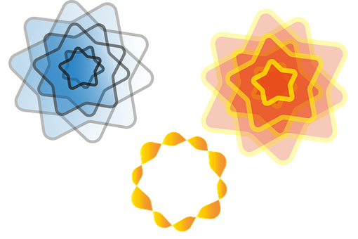 Halskette, Stern, Symbol, Transparent