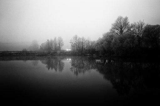 Free Lake Fog photo and picture