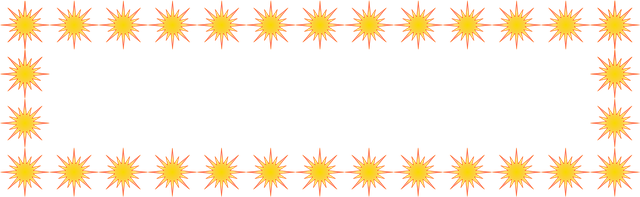 Free frame stars design illustration