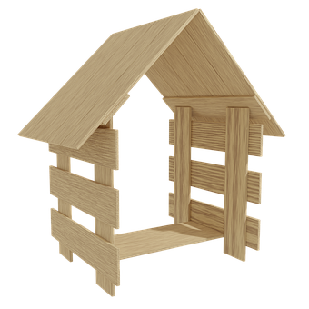 Casa, Tablones, Cabaña, Jugar, Construir
