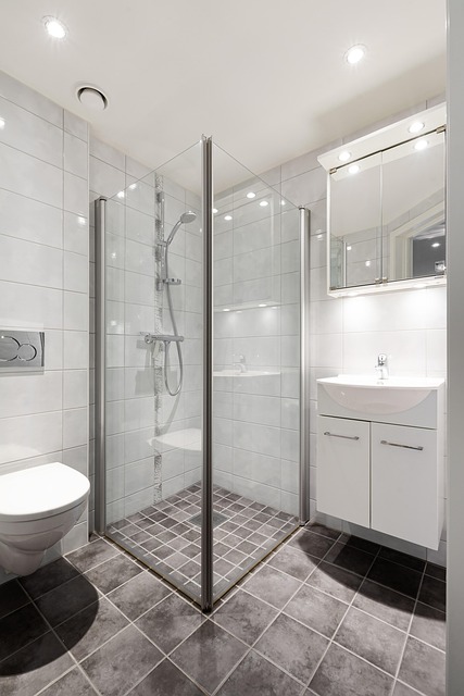 Immobilien, Innenarchitektur, Bad