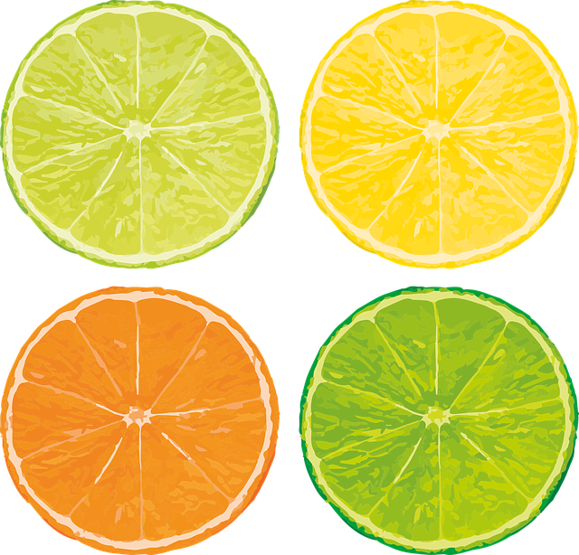 Frugt, Citrus, Mad, Citron, Orange