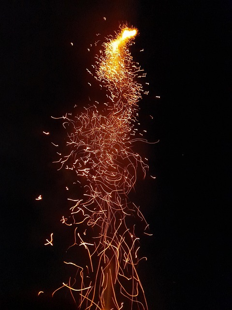 Fuego, Fuegos Artificiales, Celebracion
