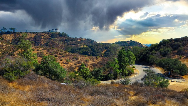Free Griffith Observatory Sky photo and picture
