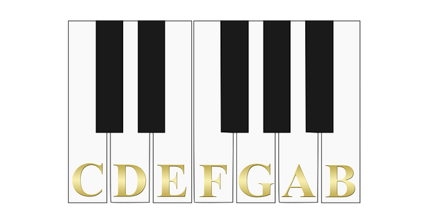 Free music keyboard piano illustration