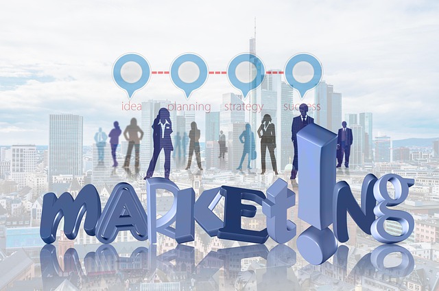 Free marketing entrepreneur vision illustration