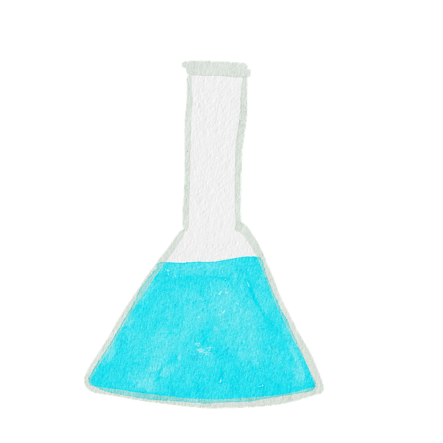 Free chemistry experiment lab illustration
