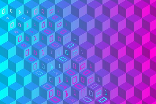 Große Daten, Binärcode, Hintergrund