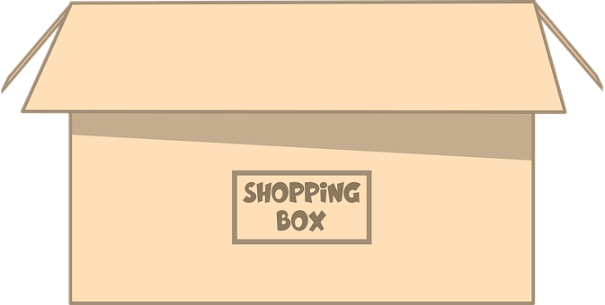 Free Shopping Box Box illustration and picture