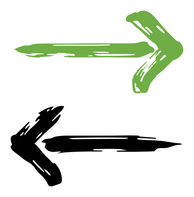 Free Paint Arrow illustration and picture