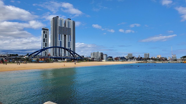 Free Sokcho Beach photo and picture