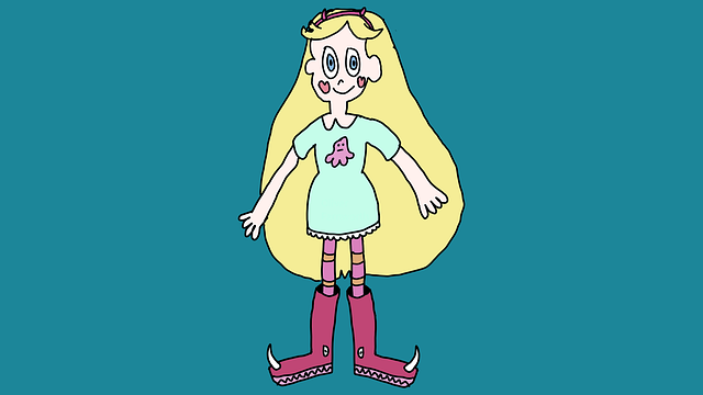 Free star butterfly star vs the forces of evil animated illustration