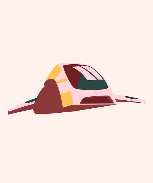 Free spaceship space rocket illustration