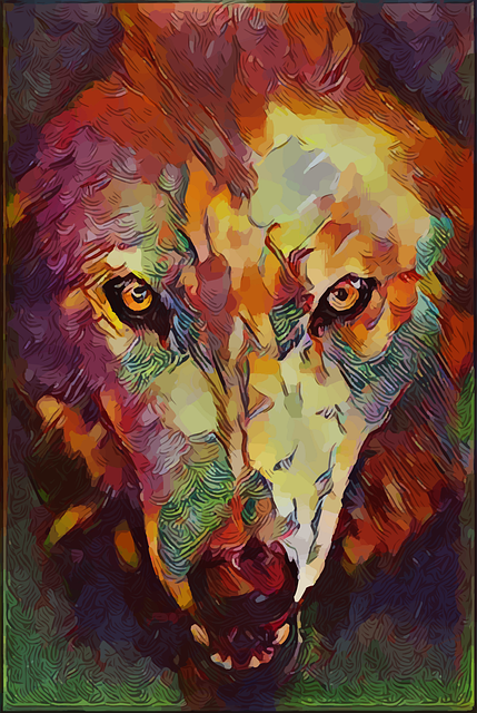 Free wolf animal artwork vector