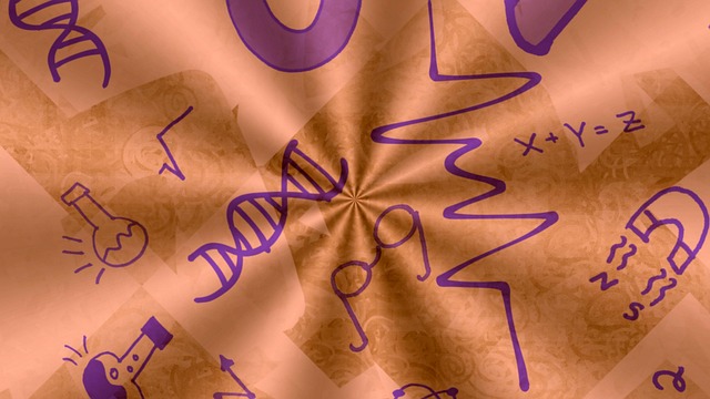 Wetenschap Doodles