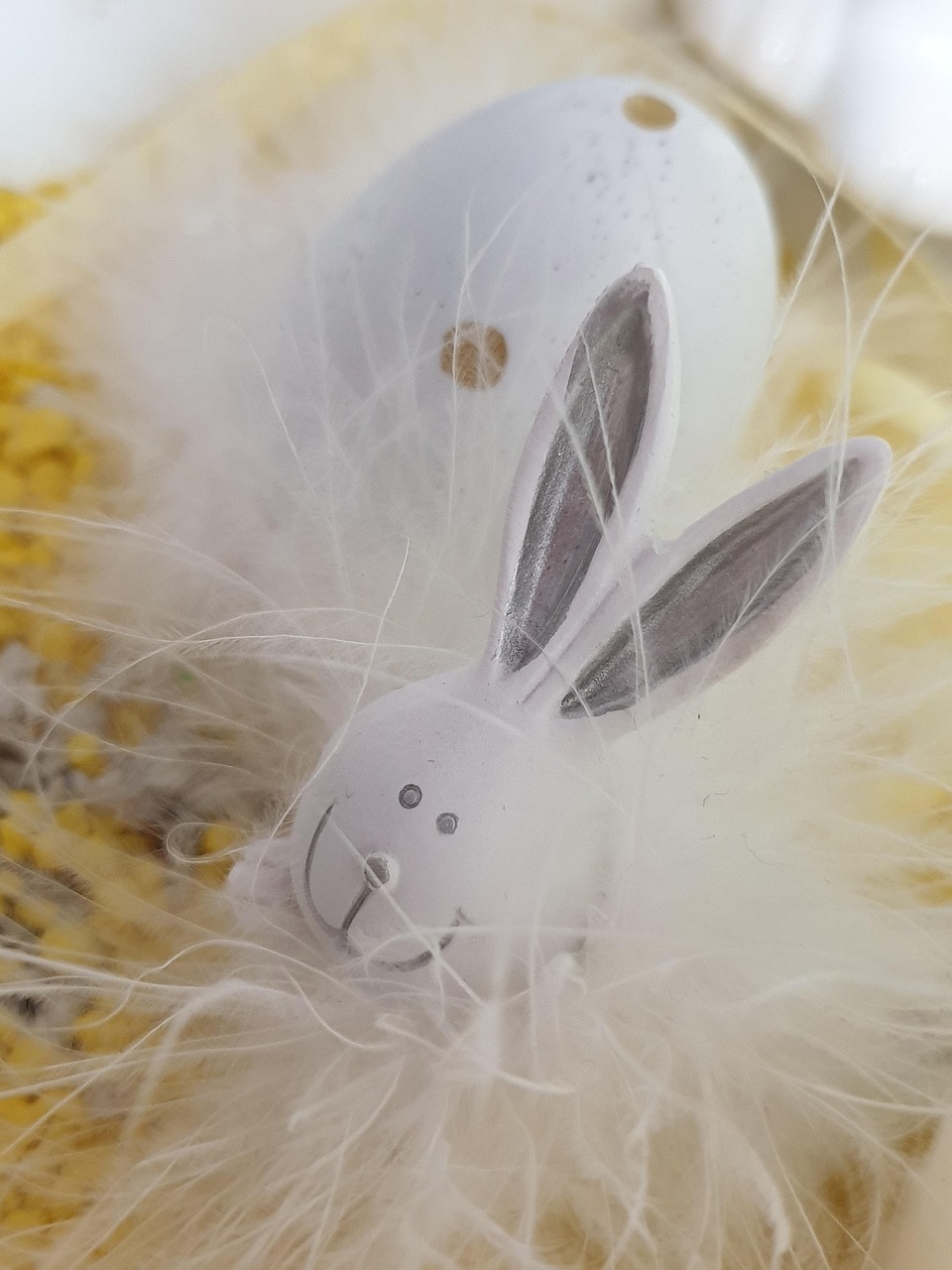 FARMNALL Ostern Hintergrund „He Is Rise“ – 180x110 Cm, 600D Oxford, Mit Hase, Ei & Kreuz