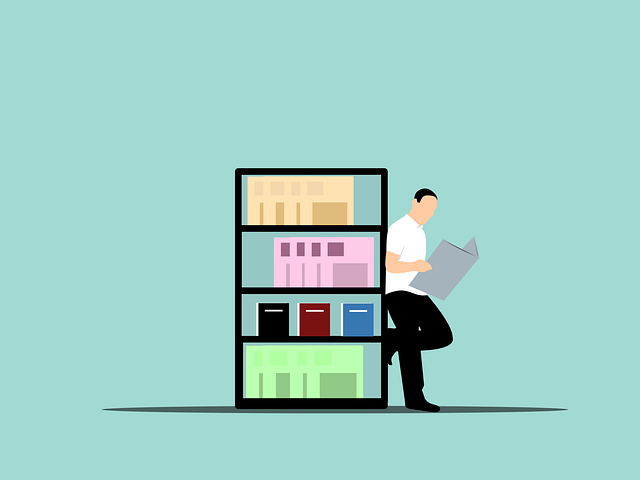 Free newsstand newspaper stand vector