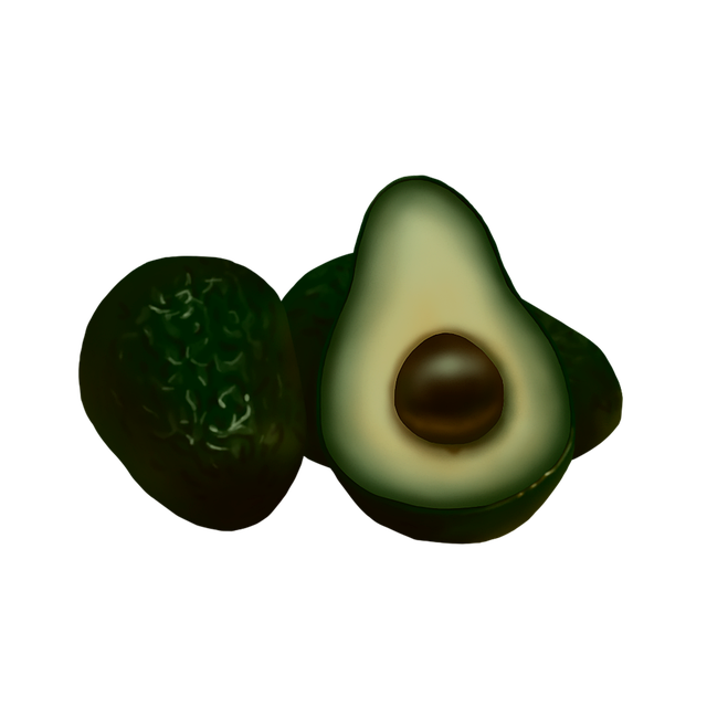 Free Avocado Food illustration and picture