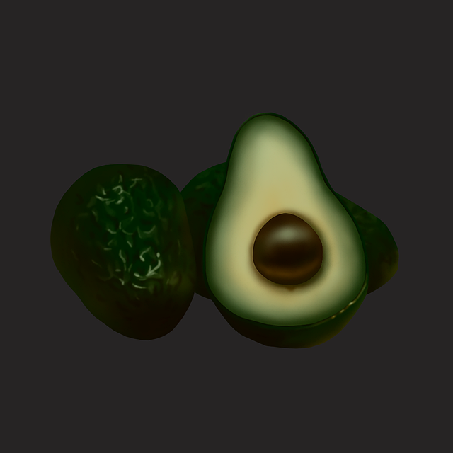Free Avocado Fruit illustration and picture