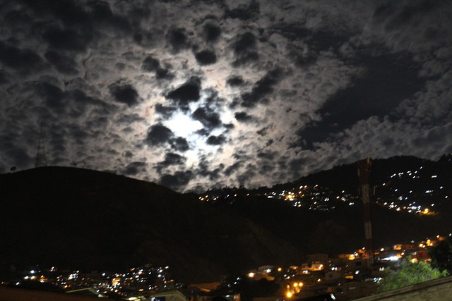 Free Mountain Night photo and picture