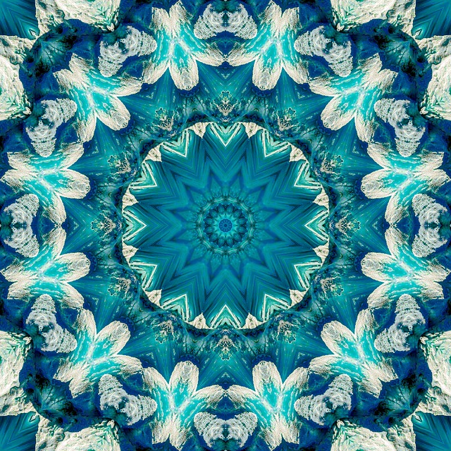 Download free HD stock image of Kaleidoscope Mandala Free kaleidoscope mandala ornament illustration
