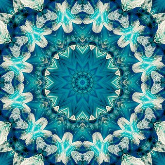 Kaleidoskop, Mandala, Ornament, Abstrakt