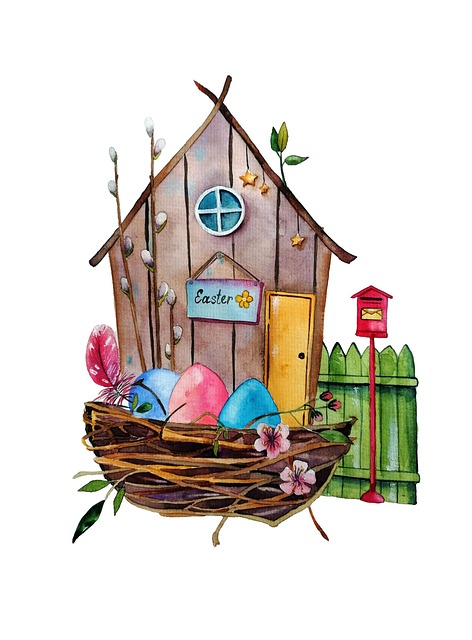 Spring, Birdhouse, Decoration, Nature