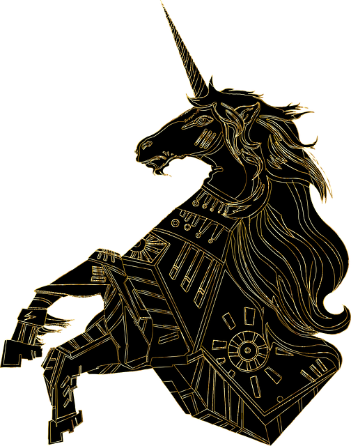 Free unicorn horse animal vector