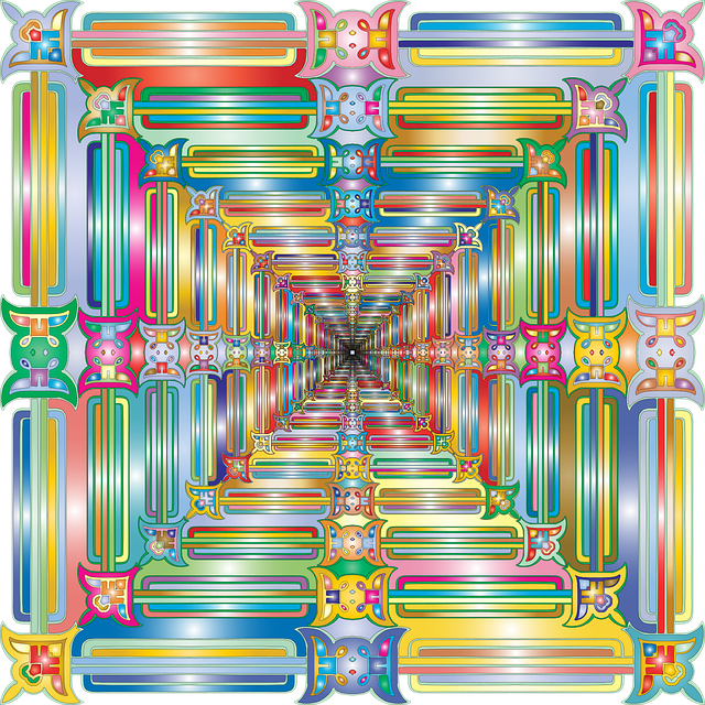 Free hallway tunnel corridor vector