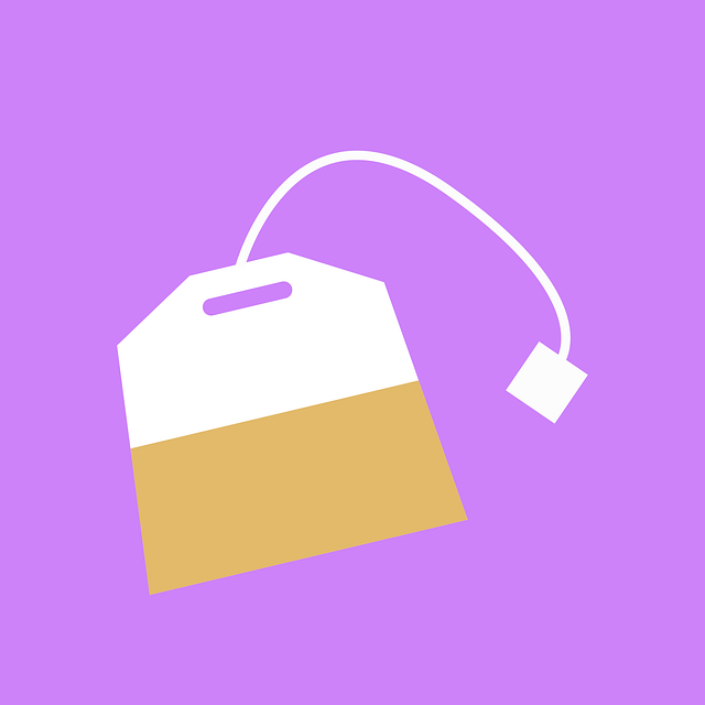 Free tea bag car herb illustration