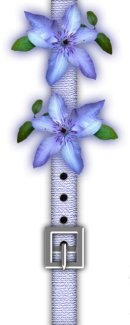 Lilane Blumen, Gürtel, Saum, Blumen