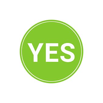 Free Yes Icon illustration and picture