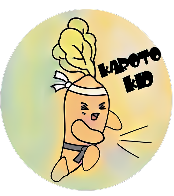Karotte, Karikatur, Karottenkind, Karate