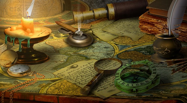 Free navigation geography history illustration