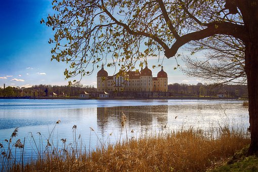 Schloß, Moritzburg, Sachsen