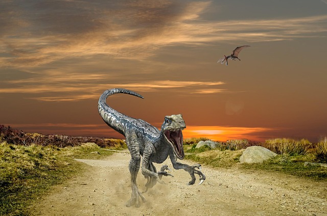 Free Dinosaur Desert illustration and picture