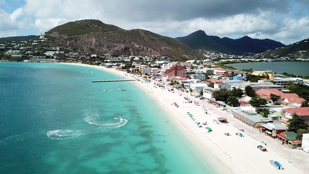 Praia, Mar, Oceano, Panorama, Sol