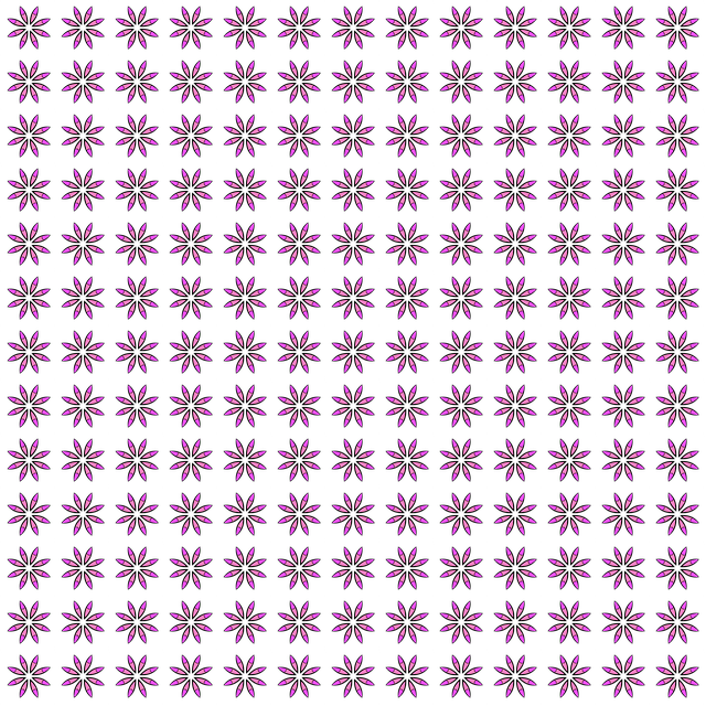 Floraler Hintergrund, Blumenmuster