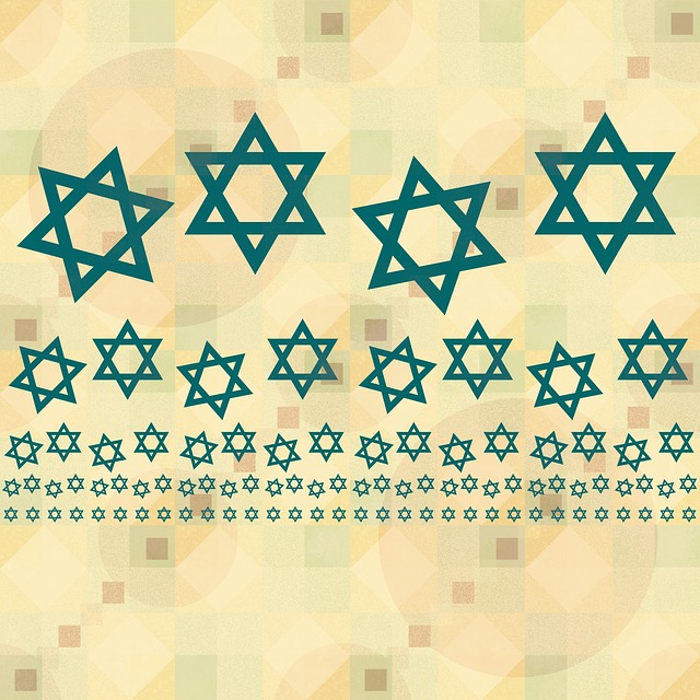 Free star of david magen david hexagram emblem illustration
