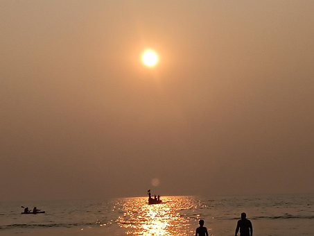 Goa, Solnedgang, Arabiske Hav