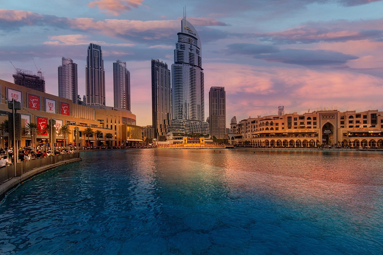 Burj Khalifa und Downtown Dubai